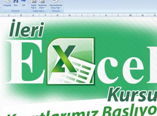 Excel - İleri Excel Kursu Sabah ve Akşam Gruplarında Başlıyor. Başvurular Devam Ediyor