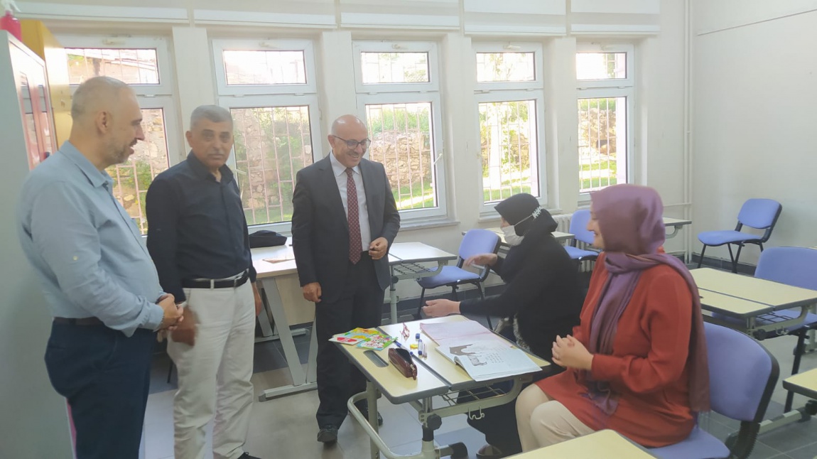 İlçe Milli Eğitim Müdürümüz Sayın Mahmut DEMİR'in '' 8 Eylül Dünya Okuma Yazma Günü'' Ziyareti