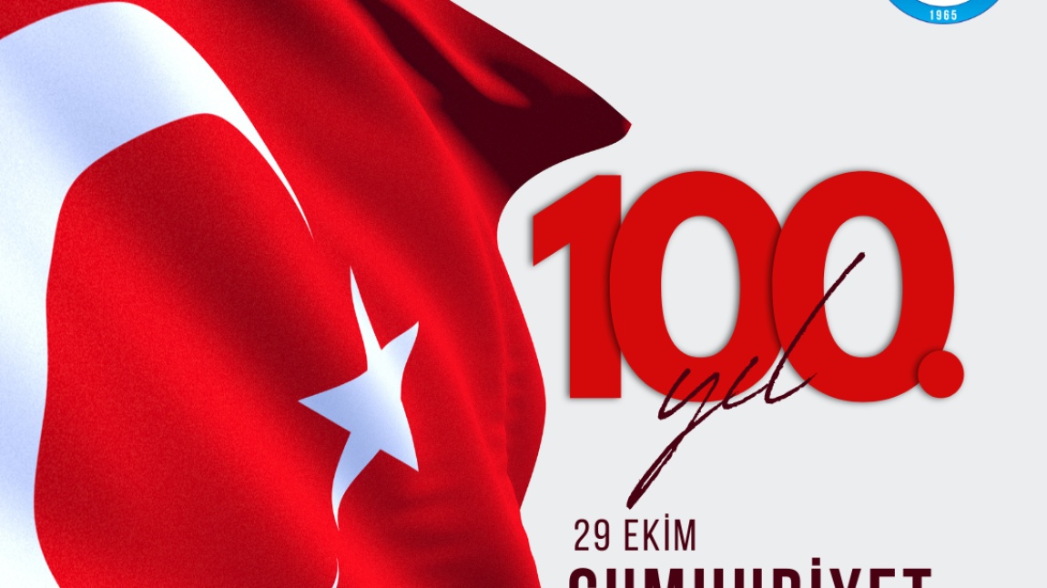 29 Ekim Cumhuriyet Bayramı'mız Kutlu Olsun.